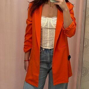 HAVE los angeles Orange Blazer